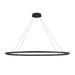 Kuzco Canada - LED Linear Pendant - Ovale - Black- Union Lighting Luminaires Decor