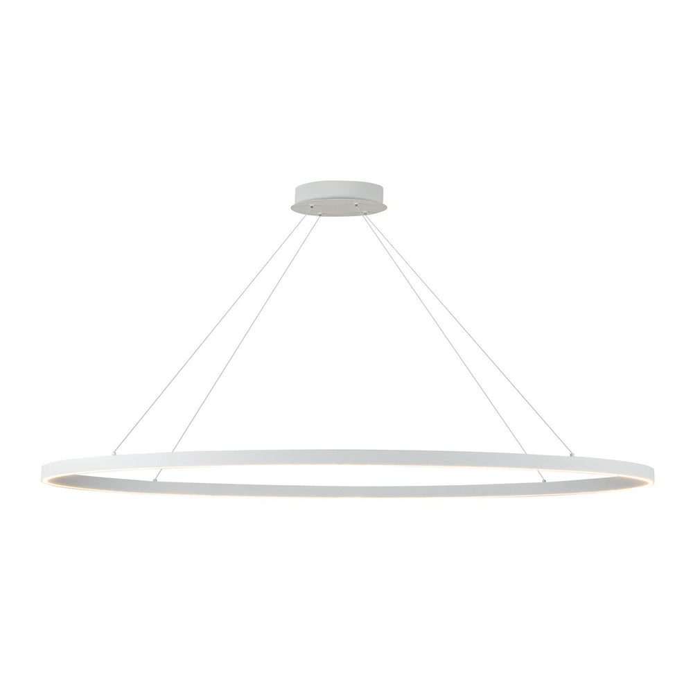 Kuzco Canada - LED Linear Pendant - Ovale - White- Union Lighting Luminaires Decor