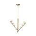 Kuzco Canada - LED Pendant - Cypress - Brushed Gold/Opal Glass- Union Lighting Luminaires Decor