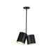 Kuzco Canada - Two Light Pendant - Keiko - Black- Union Lighting Luminaires Decor