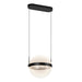 Kuzco Canada - LED Pendant - Pisces - Black/Light Guide- Union Lighting Luminaires Decor