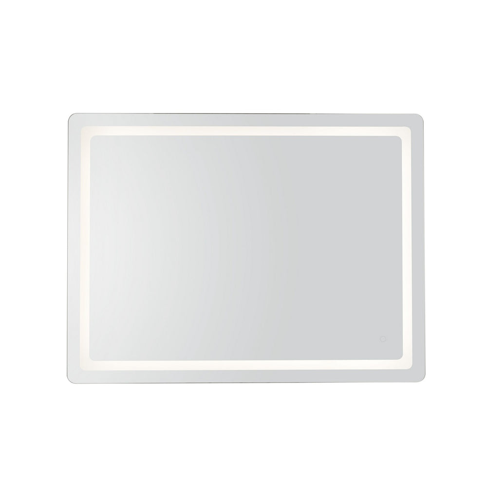 Kuzco Canada - LED Vanity Mirror - Seneca - Sandblasted Merc Edge- Union Lighting Luminaires Decor