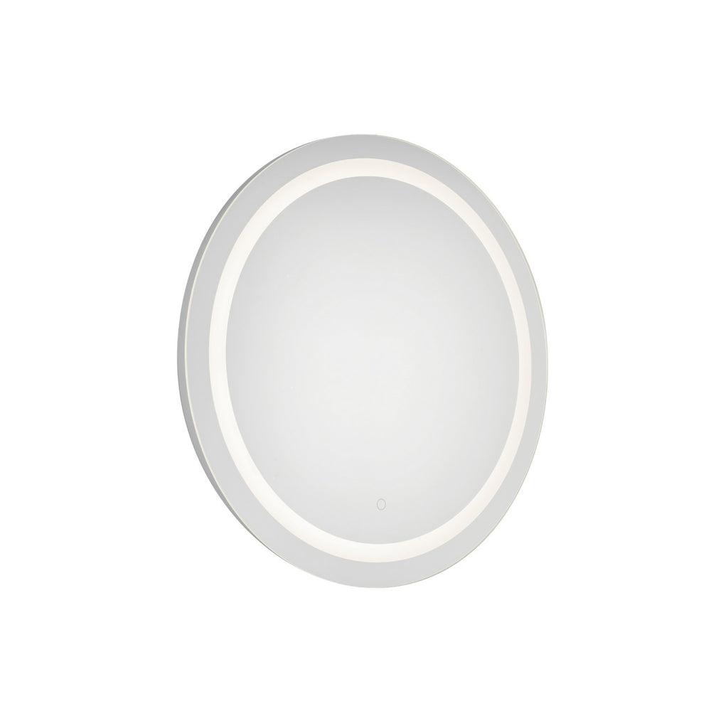 Kuzco Canada - LED Vanity Mirror - Hillmont - Sandblasted Merc Edge- Union Lighting Luminaires Decor