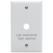 Satco Canada - Remote Test Switch - White- Union Lighting Luminaires Decor