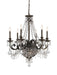 Crystorama - Six Light Chandelier - Vanderbilt - English Bronze- Union Lighting Luminaires Decor