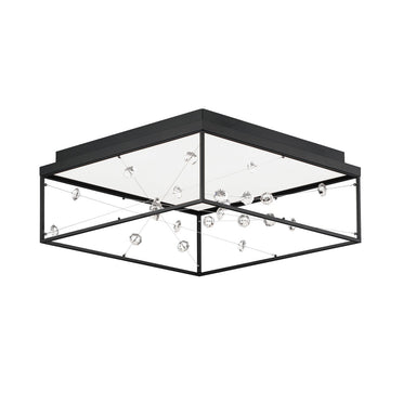 ET2 - LED Flush Mount - Entanglement - Black- Union Lighting Luminaires Decor