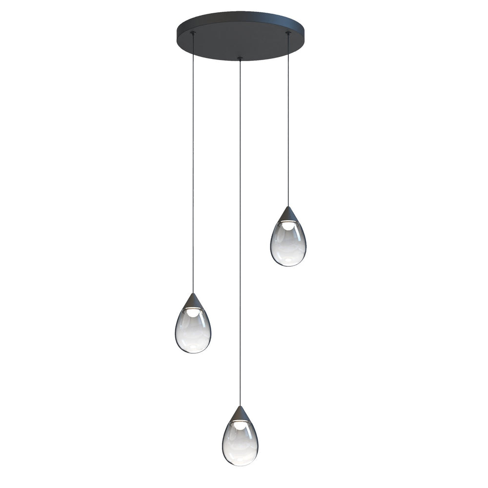 ET2 - LED Pendant - Dewdrop - Black- Union Lighting Luminaires Decor