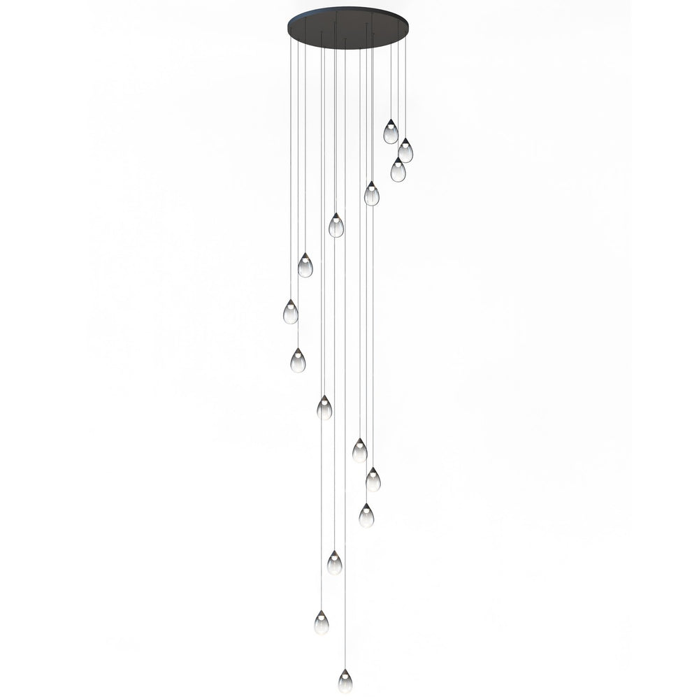 ET2 - LED Pendant - Dewdrop - Black- Union Lighting Luminaires Decor