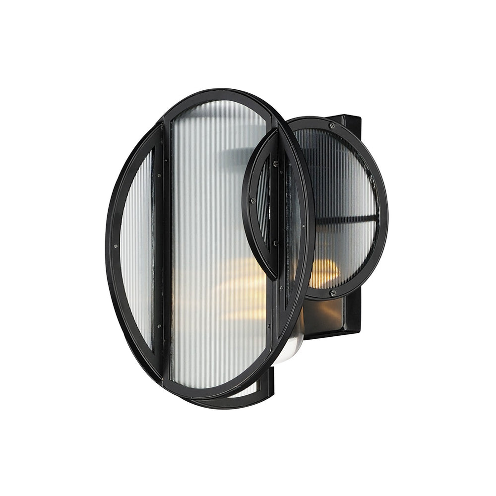 Studio M - LED Outdoor Wall Sconce - Crux - Black- Union Lighting Luminaires Decor