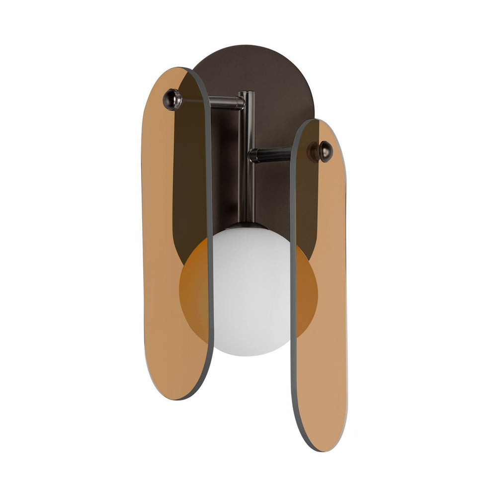 Studio M - LED Wall Sconce - Megalith - Glass - Brushed Bronze- Union Lighting Luminaires Decor