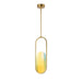 Studio M - LED Pendant - Trance - Natural Aged Brass- Union Lighting Luminaires Decor