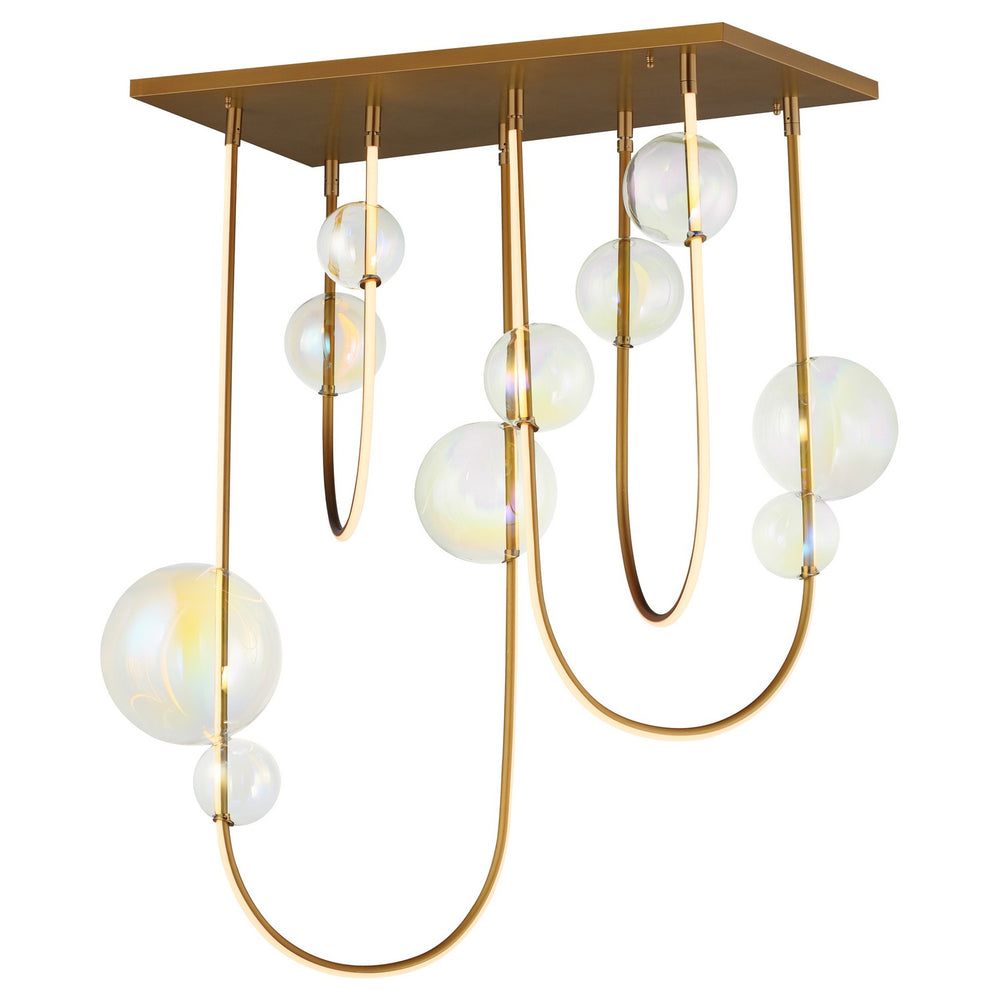 Studio M - LED Pendant - Dreamer - Natural Aged Brass- Union Lighting Luminaires Decor