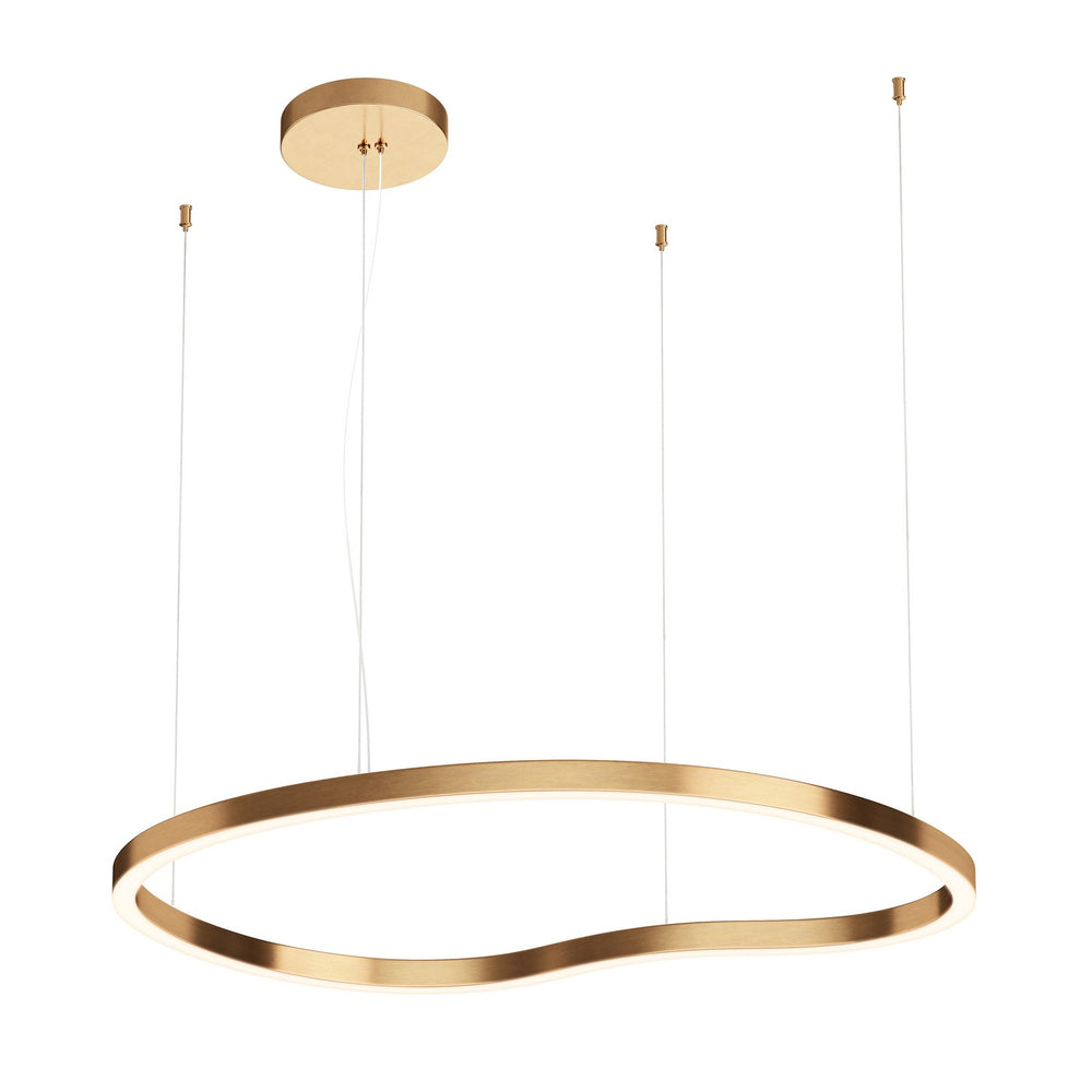 Studio M - LED Pendant - Unity XL - Brushed Champagne- Union Lighting Luminaires Decor