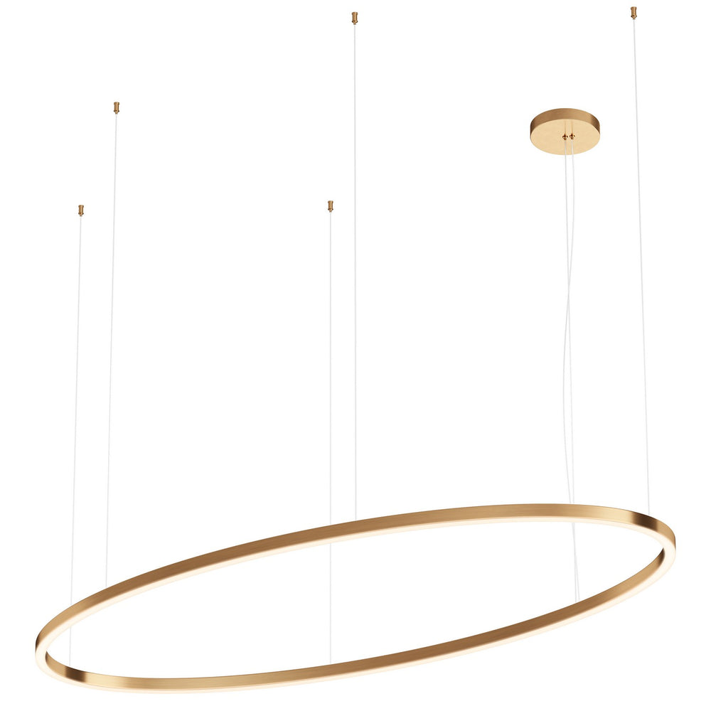 Studio M - LED Pendant - Unity XL - Brushed Champagne- Union Lighting Luminaires Decor