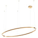 Studio M - LED Pendant - Unity XL - Brushed Champagne- Union Lighting Luminaires Decor