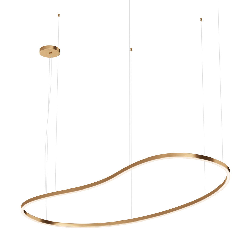 Studio M - LED Pendant - Unity XL - Brushed Champagne- Union Lighting Luminaires Decor