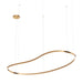 Studio M - LED Pendant - Unity XL - Brushed Champagne- Union Lighting Luminaires Decor