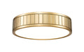 Z-Lite Canada - LED Flush Mount - Madison - Modern Gold- Union Lighting Luminaires Decor