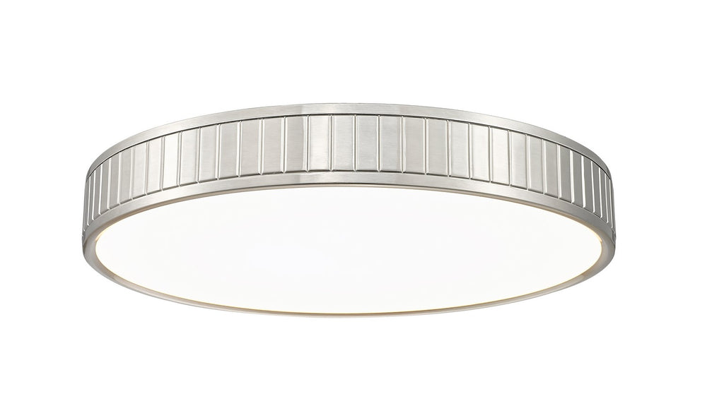 Z-Lite Canada - LED Flush Mount - Madison - Brushed Nickel- Union Lighting Luminaires Decor