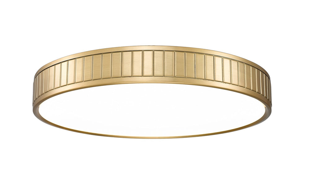 Z-Lite Canada - LED Flush Mount - Madison - Modern Gold- Union Lighting Luminaires Decor
