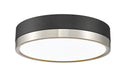 Z-Lite Canada - LED Flush Mount - Algar - Matte Black / Brushed Nickel- Union Lighting Luminaires Decor