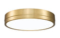 Z-Lite Canada - LED Flush Mount - Algar - Modern Gold- Union Lighting Luminaires Decor