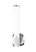 Z-Lite Canada - LED Wall Sconce - Cooper - Chrome- Union Lighting Luminaires Decor