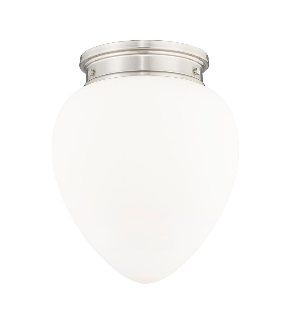 Z-Lite Canada - One Light Flush Mount - Gideon - Brushed Nickel- Union Lighting Luminaires Decor