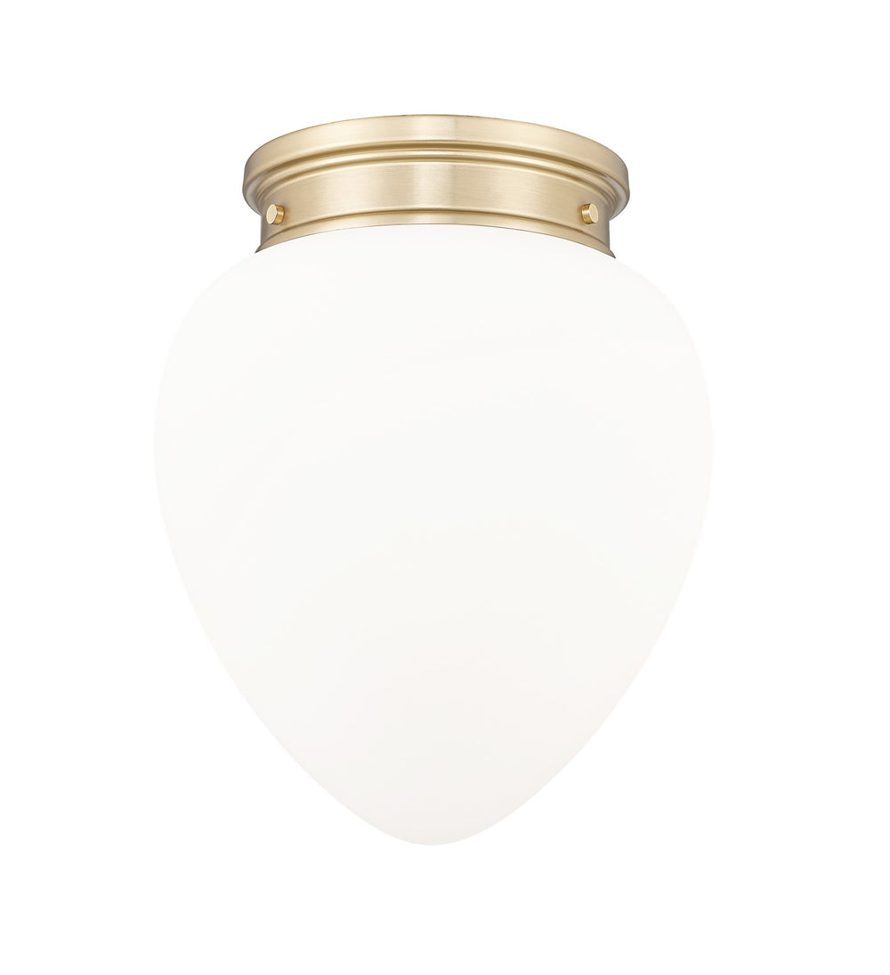 Z-Lite Canada - One Light Flush Mount - Gideon - Modern Gold- Union Lighting Luminaires Decor