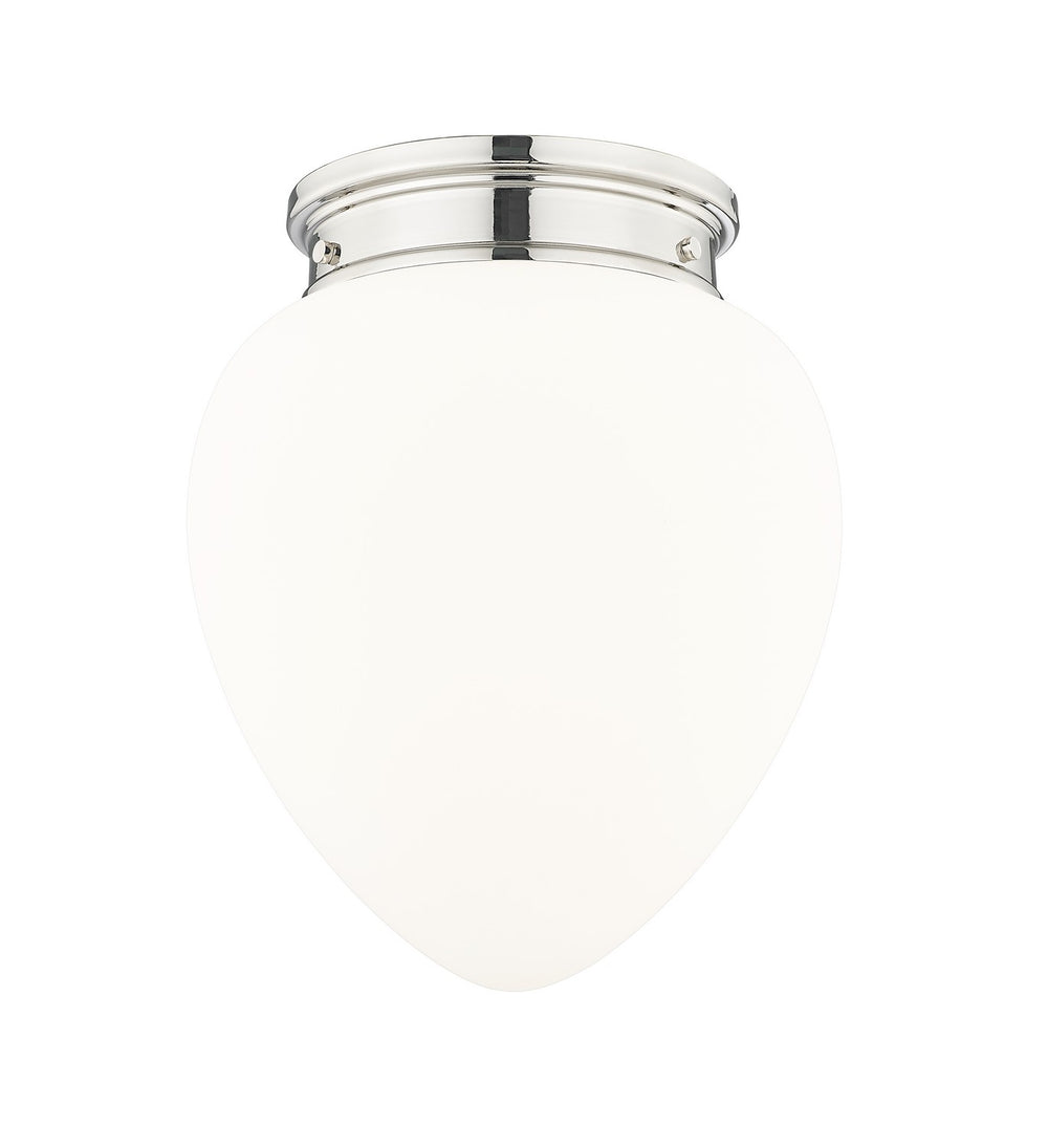 Z-Lite Canada - One Light Flush Mount - Gideon - Polished Nickel- Union Lighting Luminaires Decor