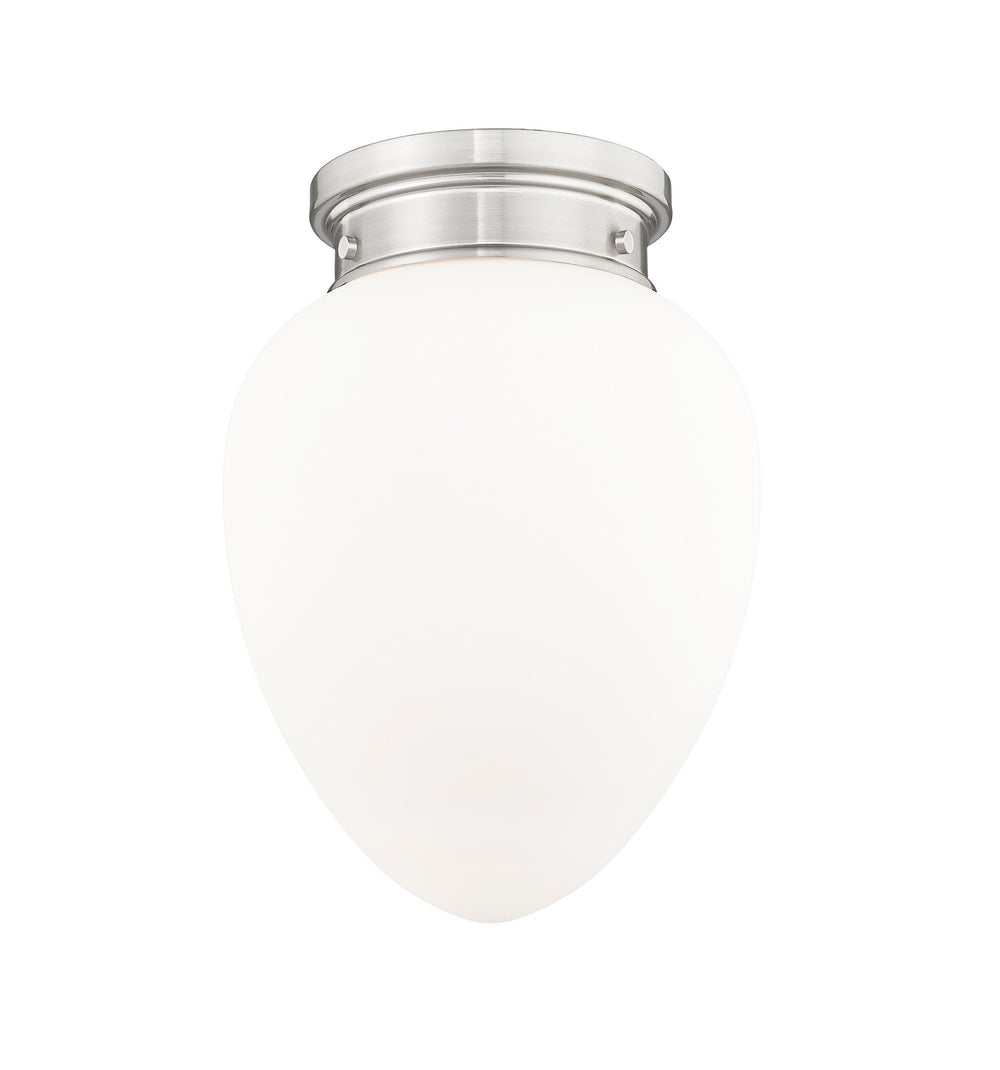 Z-Lite Canada - One Light Flush Mount - Gideon - Brushed Nickel- Union Lighting Luminaires Decor
