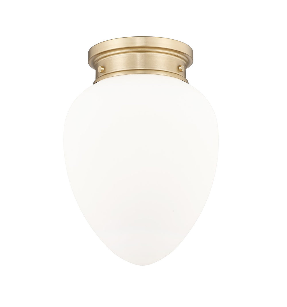 Z-Lite Canada - One Light Flush Mount - Gideon - Modern Gold- Union Lighting Luminaires Decor