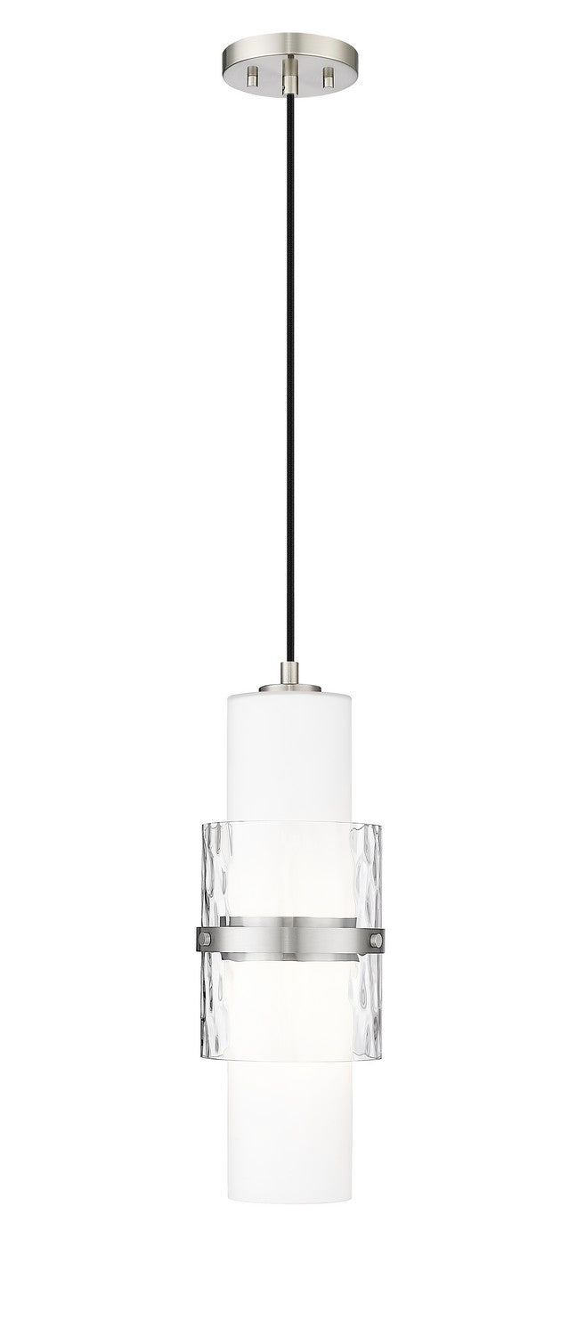 Z-Lite Canada - One Light Pendant - Cayden - Brushed Nickel- Union Lighting Luminaires Decor