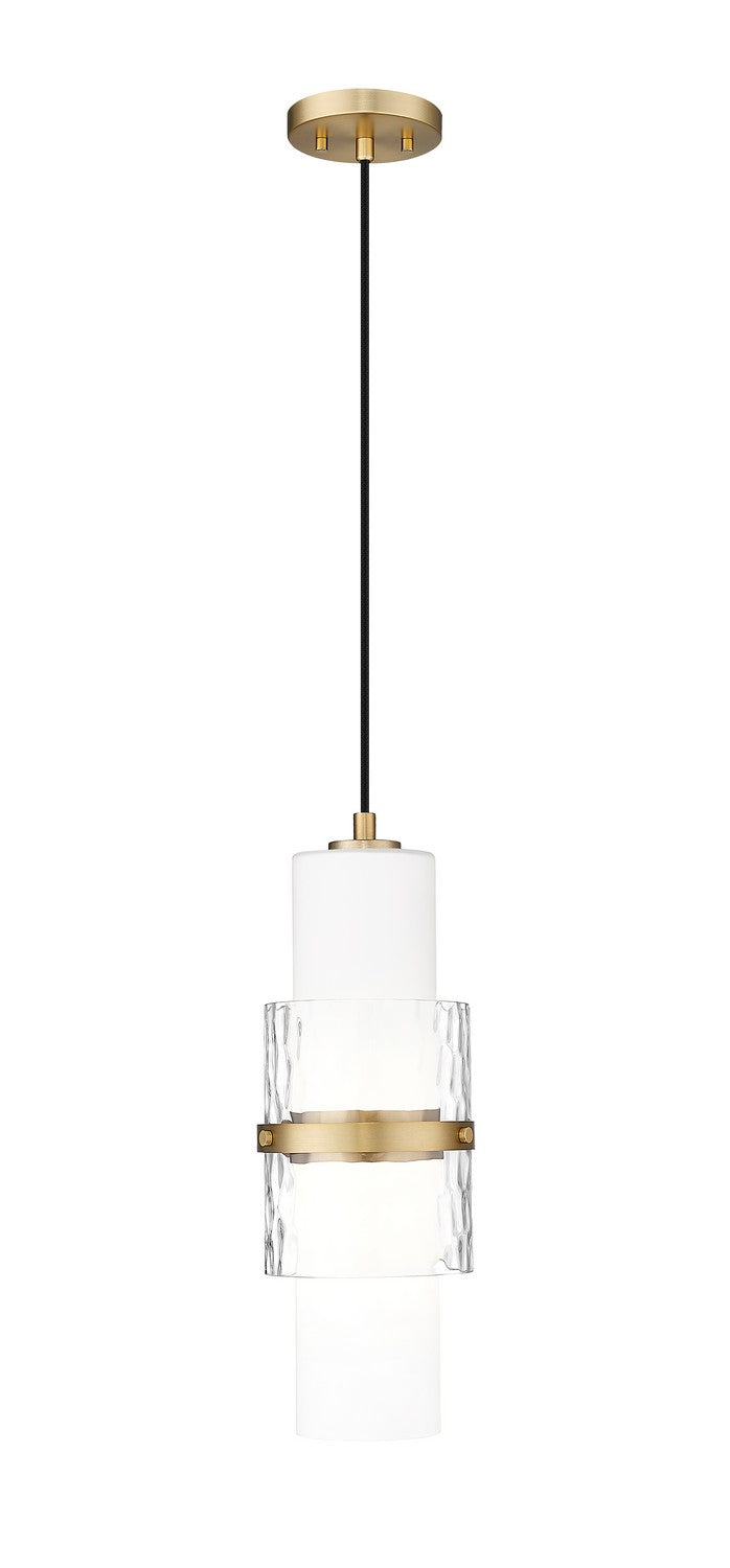 Z-Lite Canada - One Light Pendant - Cayden - Modern Gold- Union Lighting Luminaires Decor