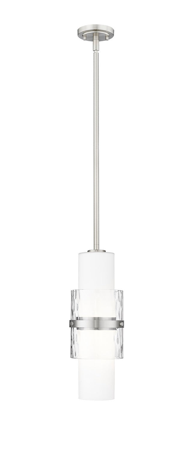 Z-Lite Canada - One Light Pendant - Cayden - Brushed Nickel- Union Lighting Luminaires Decor