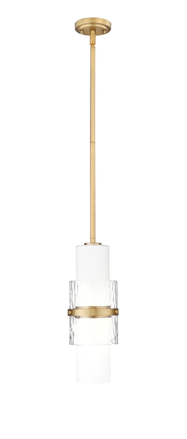 Z-Lite Canada - One Light Pendant - Cayden - Modern Gold- Union Lighting Luminaires Decor