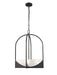 Z-Lite Canada - Four Light Pendant - Devon - Matte Black- Union Lighting Luminaires Decor