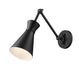 Z-Lite Canada - One Light Wall Sconce - Soriano - Matte Black- Union Lighting Luminaires Decor