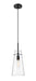 Z-Lite Canada - One Light Pendant - Kira - Matte Black- Union Lighting Luminaires Decor