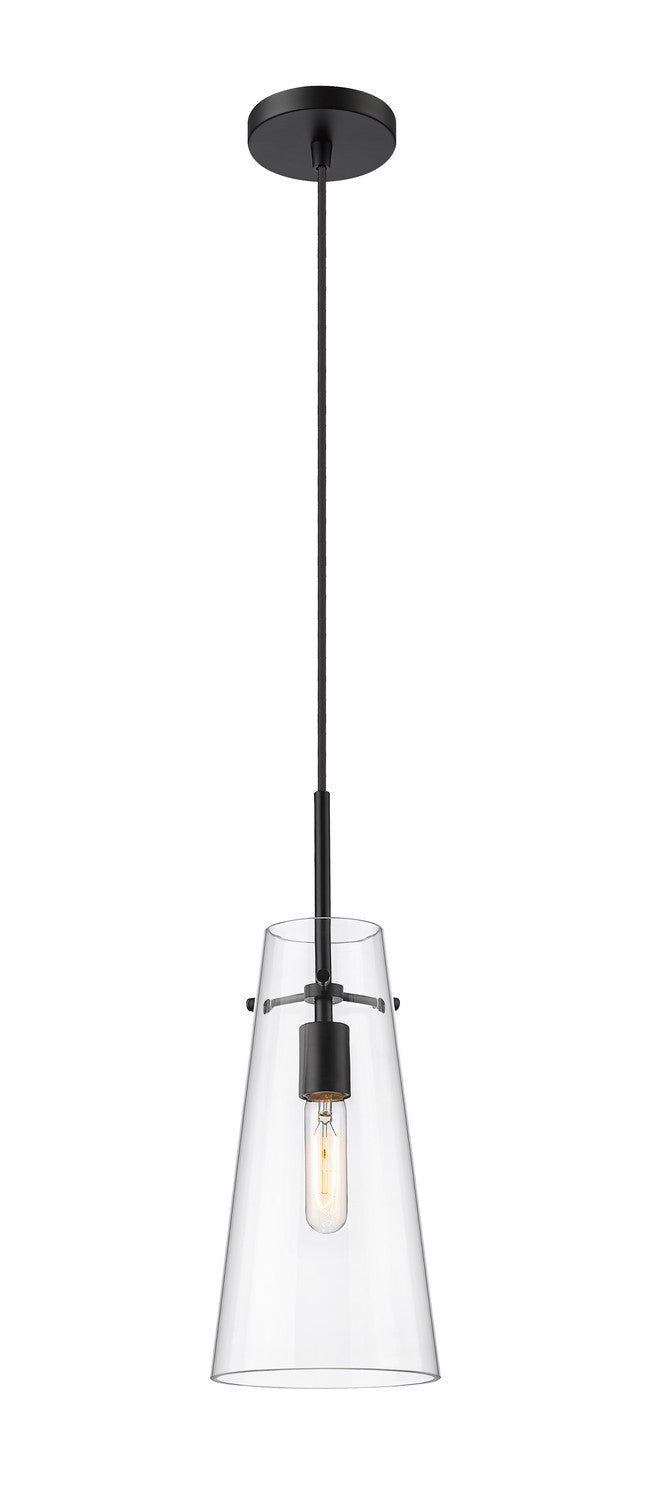 Z-Lite Canada - One Light Pendant - Kira - Matte Black- Union Lighting Luminaires Decor