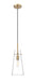 Z-Lite Canada - One Light Pendant - Kira - Modern Gold- Union Lighting Luminaires Decor