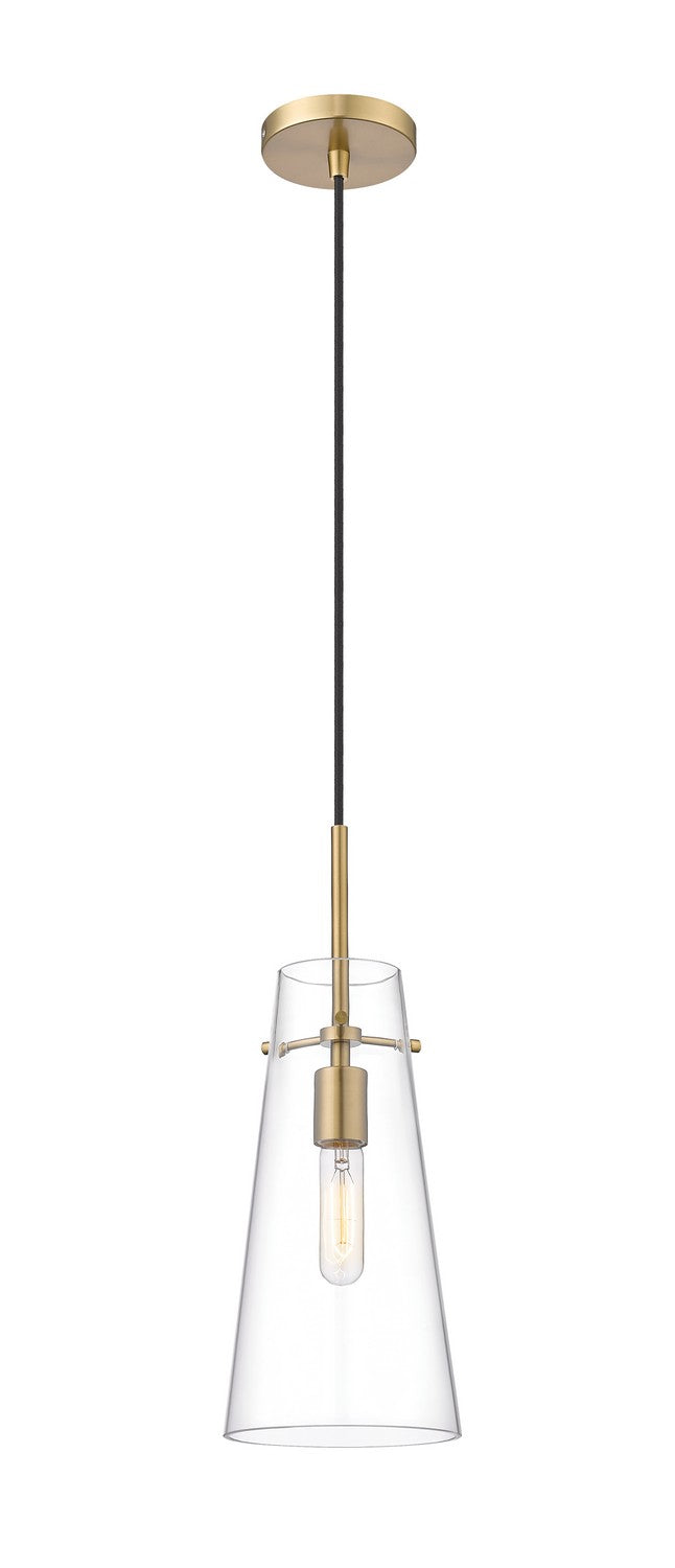 Z-Lite Canada - One Light Pendant - Kira - Modern Gold- Union Lighting Luminaires Decor
