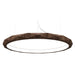 Accord Lighting - LED Pendant - Facet - American Walnut- Union Lighting Luminaires Decor