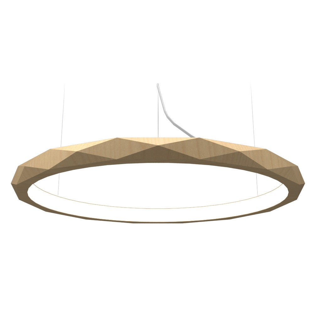Accord Lighting - LED Pendant - Facet - Maple- Union Lighting Luminaires Decor