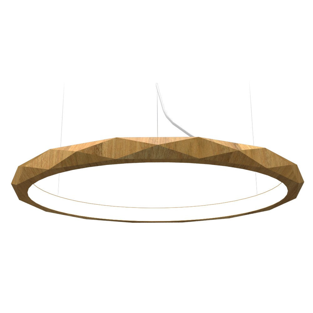 Accord Lighting - LED Pendant - Facet - Louro Freijo- Union Lighting Luminaires Decor