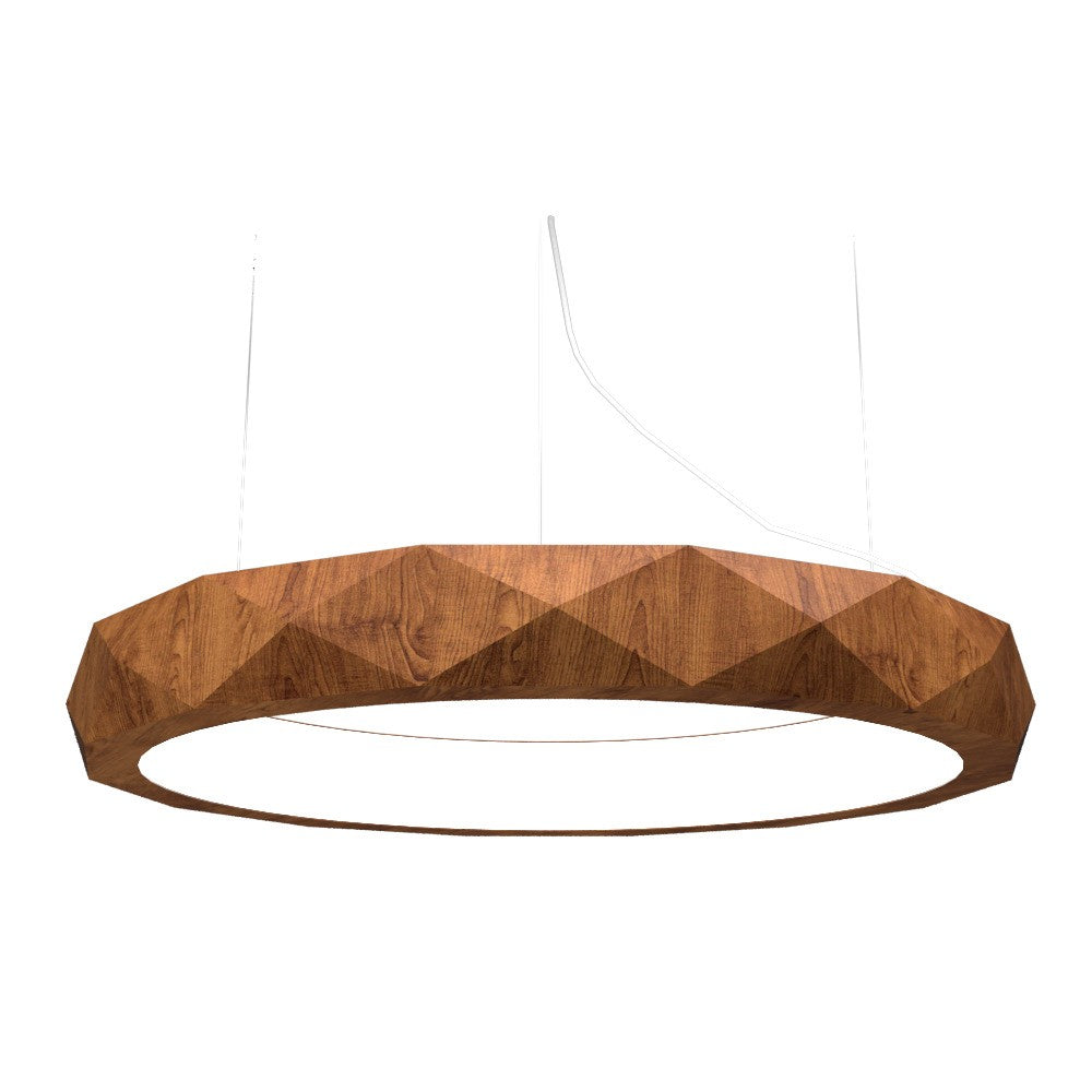 Accord Lighting - LED Pendant - Facet - Imbuia- Union Lighting Luminaires Decor