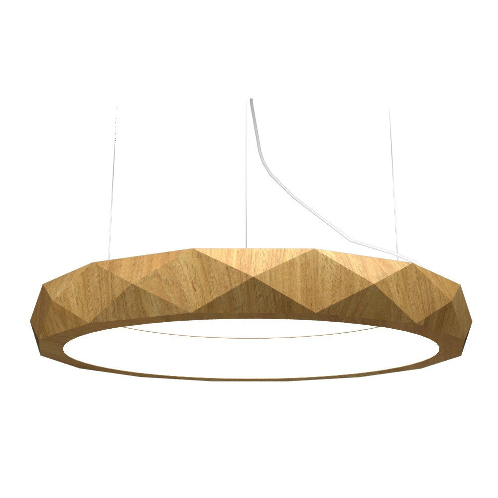 Accord Lighting - LED Pendant - Facet - Louro Freijo- Union Lighting Luminaires Decor