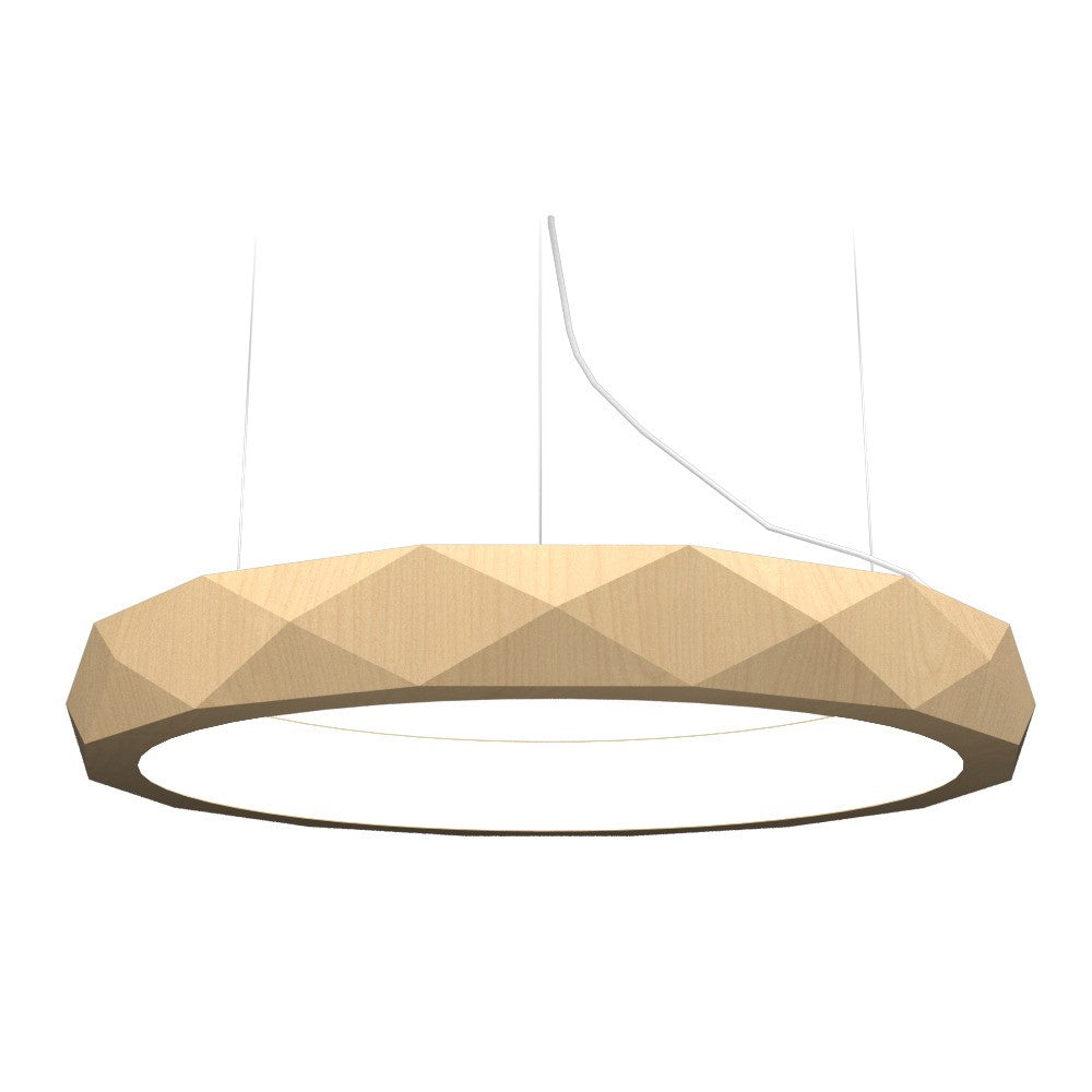 Accord Lighting - LED Pendant - Facet - Maple- Union Lighting Luminaires Decor