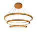 Accord Lighting - LED Pendant - Frame - Louro Freijo- Union Lighting Luminaires Decor