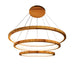 Accord Lighting - LED Pendant - Frame - Teak- Union Lighting Luminaires Decor